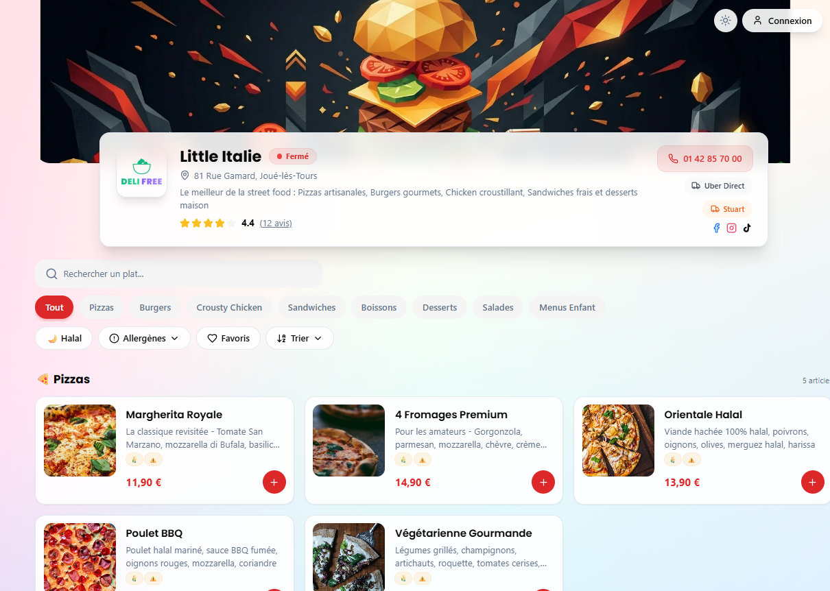 Site resto